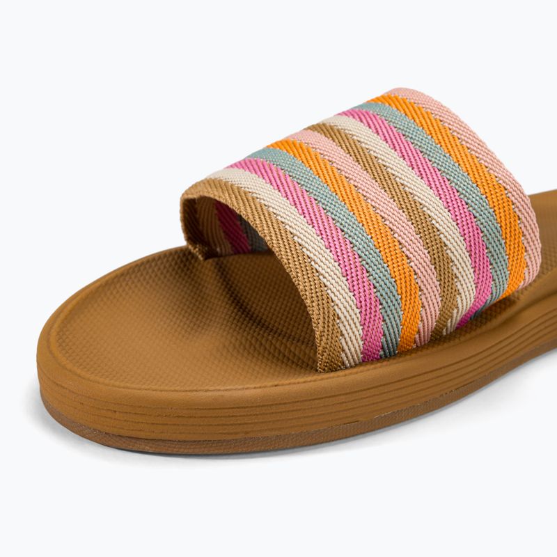 Дамски чехли ROXY Beachie Breeze tan/crazy pink 7