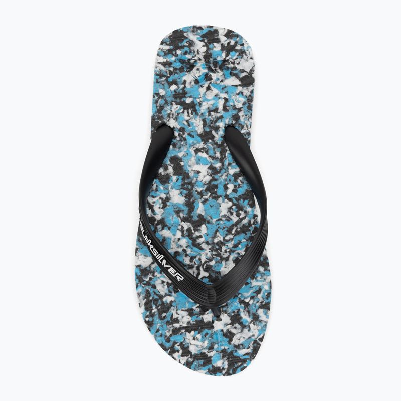 Quiksilver Molokai Recycled black/blue/blue мъжки джапанки 5