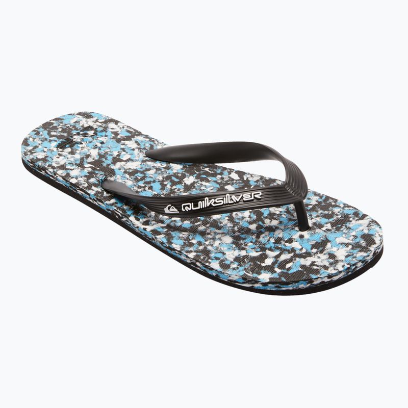 Quiksilver Molokai Recycled black/blue/blue мъжки джапанки 8