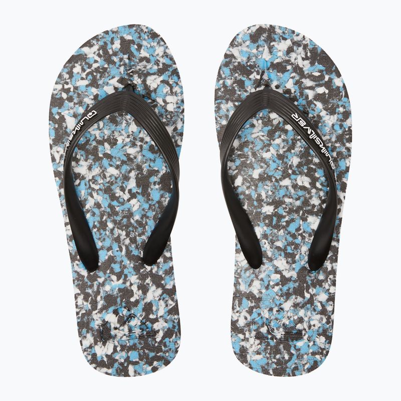 Quiksilver Molokai Recycled black/blue/blue мъжки джапанки 9