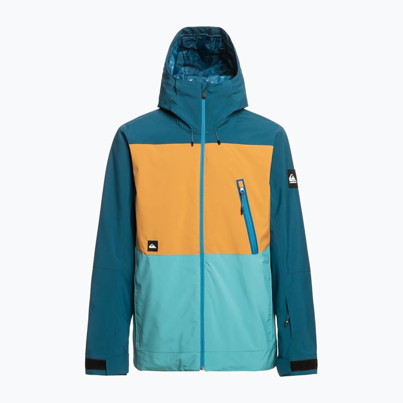 Мъжко яке за сноуборд на Quiksilver Sycamore majolica blue 6