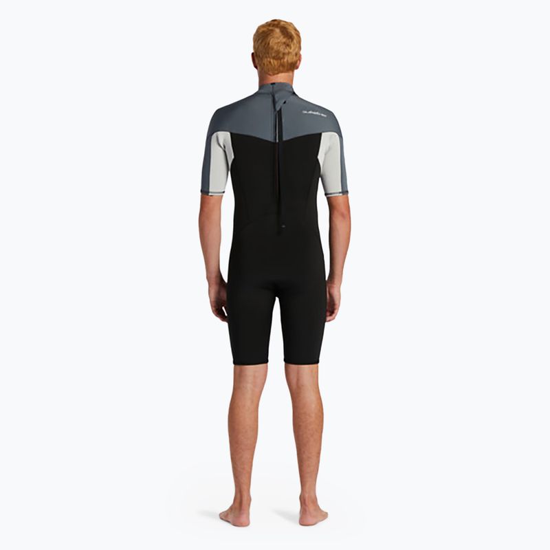 Мъжки неопренов костюм за плуване Quiksilver Everyday Sessions 2/2 mm BZ black/ash 2