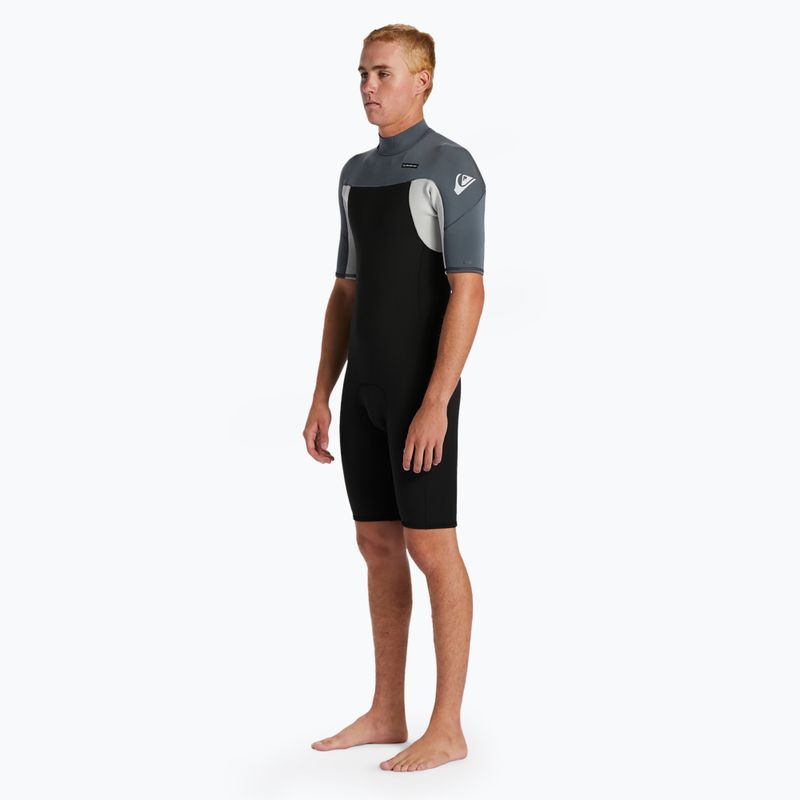 Мъжки неопренов костюм за плуване Quiksilver Everyday Sessions 2/2 mm BZ black/ash 3