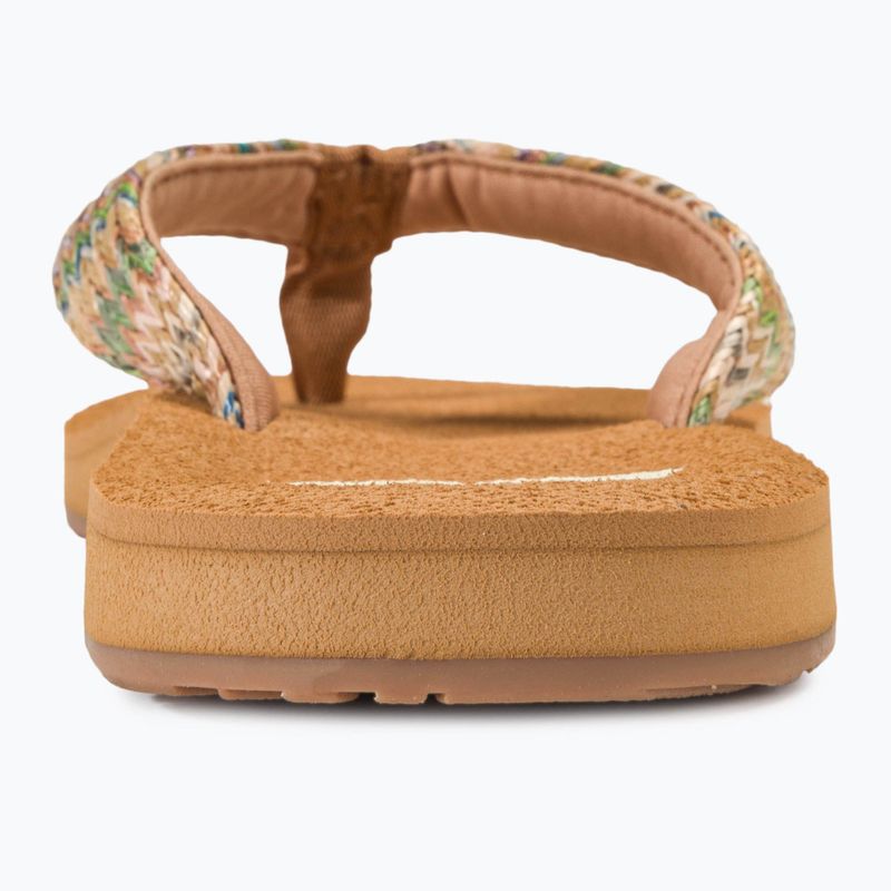 Дамски джапанки ROXY Porto Raffia II multi/olive 6