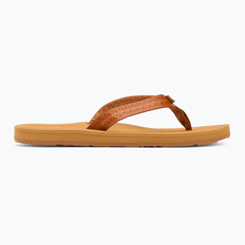 Дамски джапанки ROXY Porto Motif tan 2