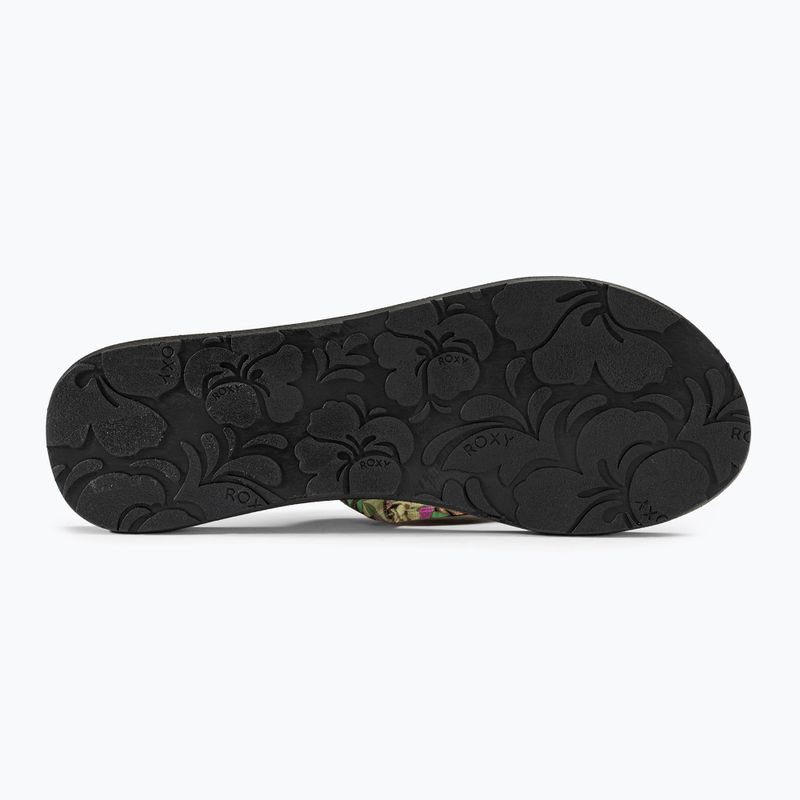 Дамски джапанки ROXY Paia V black/pink/soft lime 4