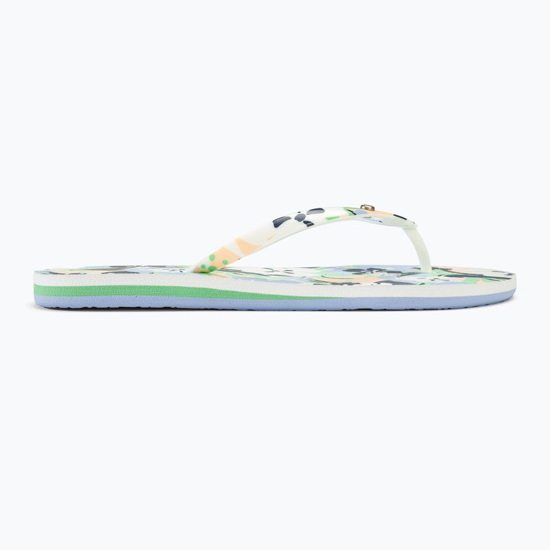 Дамски джапанки ROXY Portofino III soft lime/ocean 2