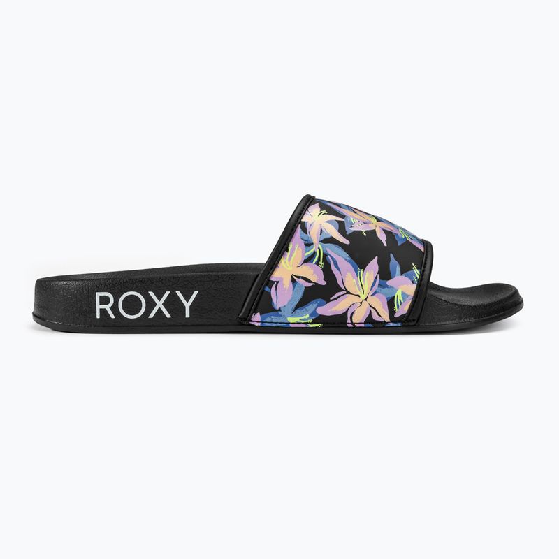 Дамски чехли ROXY Slippy IV black/boysenberry 2