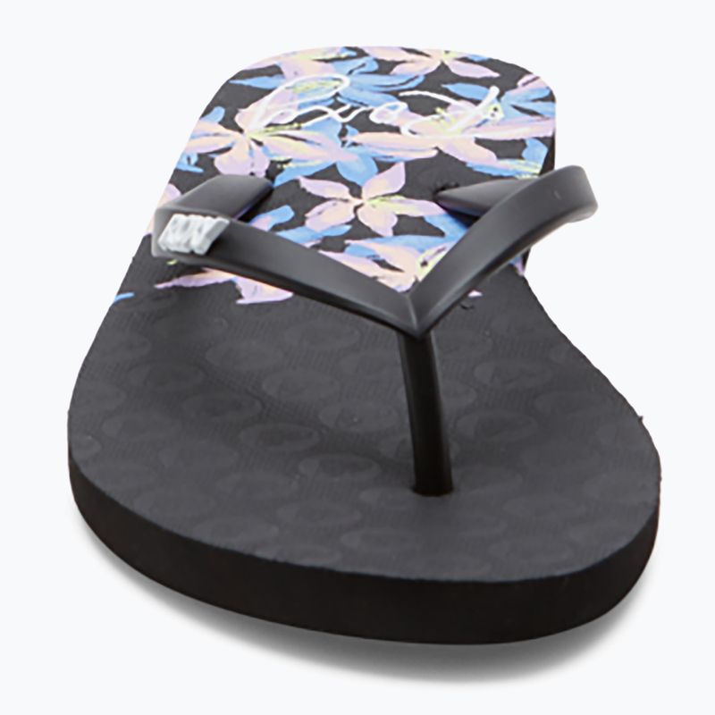 Дамски джапанки ROXY Viva Stamp II black/boysenberry 8
