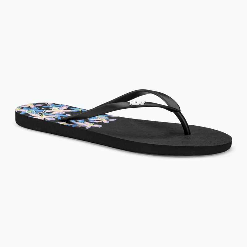 Дамски джапанки ROXY Viva Stamp II black/boysenberry
