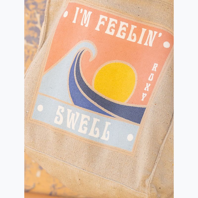 Дамска чанта ROXY Drink The Wave Tote tapioca 9
