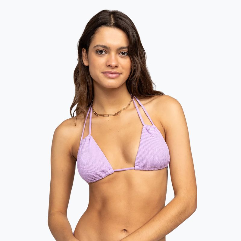 Горнище на бански костюм ROXY Aruba Mini Tiki Tri crocus petal 2