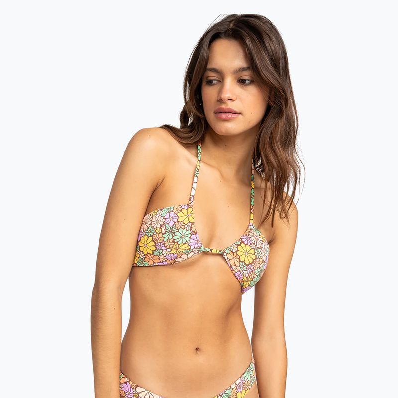 Горнище на бански костюм ROXY All About Sol Bandeau root beer all about sol mini 7