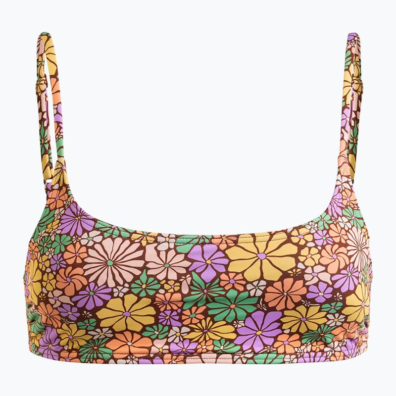 Горнище на бански костюм ROXY All About Sol Bralette root beer all about sol mini