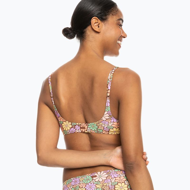 Горнище на бански костюм ROXY All About Sol Bralette root beer all about sol mini 4