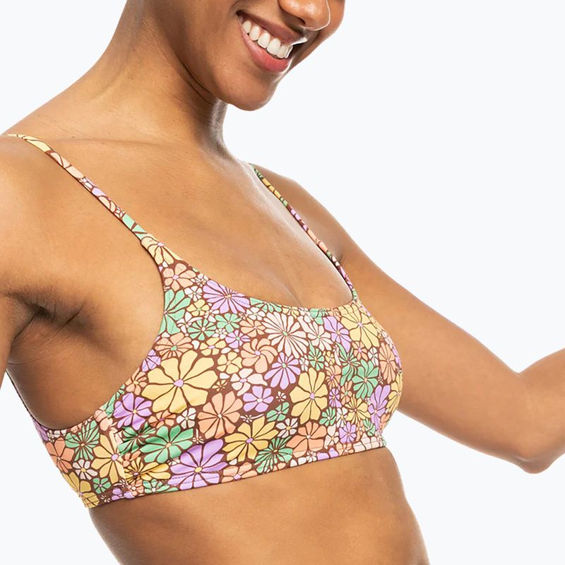 Горнище на бански костюм ROXY All About Sol Bralette root beer all about sol mini 5