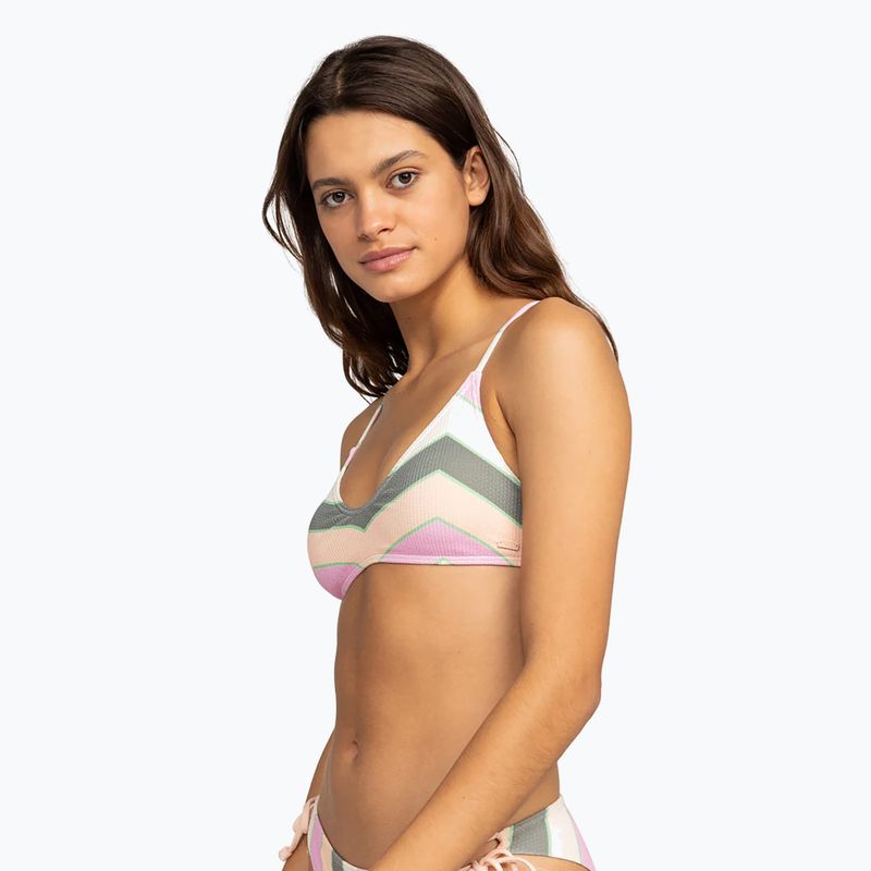 Горнище на бански костюм ROXY Vista Stripe Strappy agave green very vista stripe 5