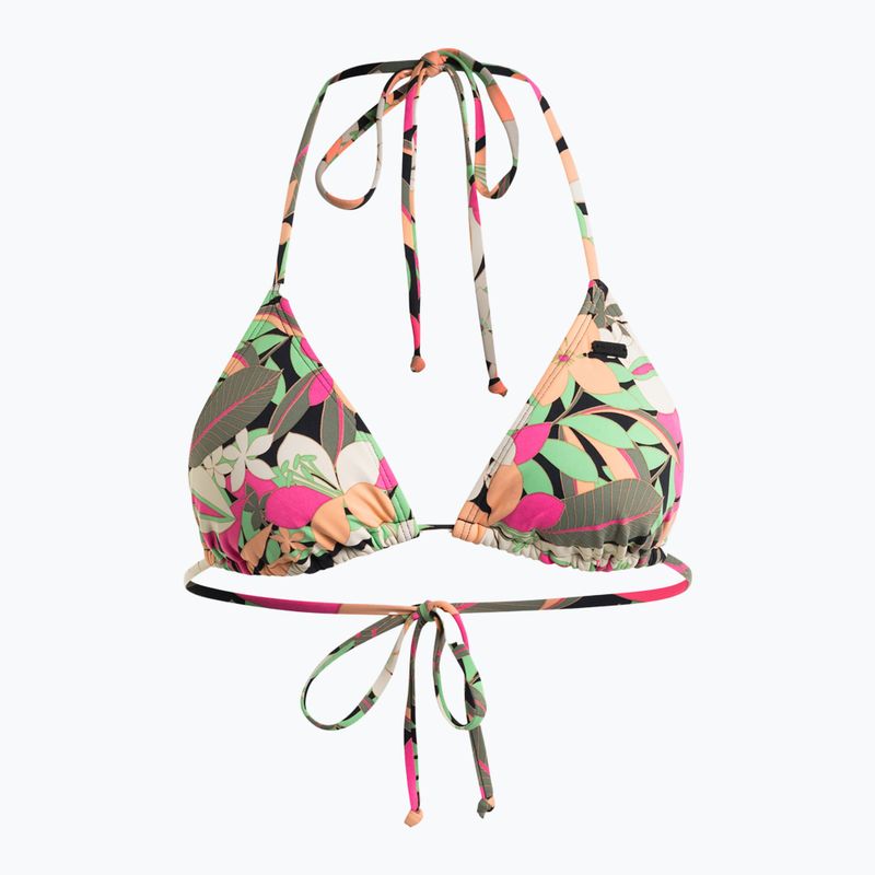 Горнище на бански костюм ROXY Printed Beach Classics Tiki Tri anthracite palm song s