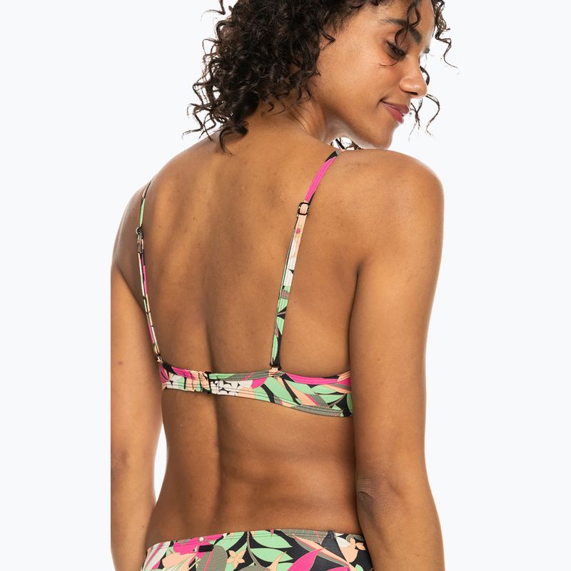 Горнища на бански костюм ROXY Printed Beach Classics Wrap anthracite palm song s 4