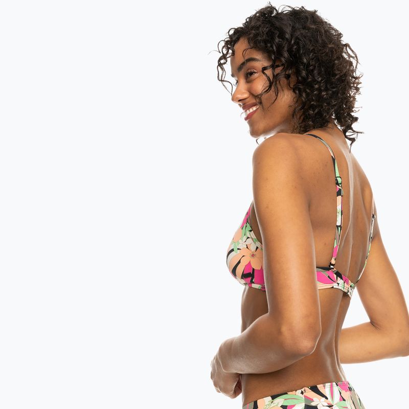 Горнища на бански костюм ROXY Printed Beach Classics Wrap anthracite palm song s 5