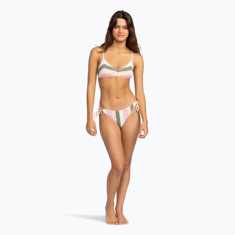 Долнище на бански костюм ROXY Vista Stripe Tie Side agave green very vista stripe 3