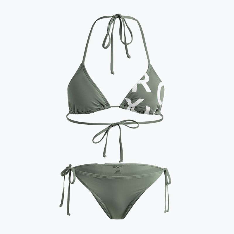 Дамски бански костюм от две части ROXY Beach Classics Tie Side agave green