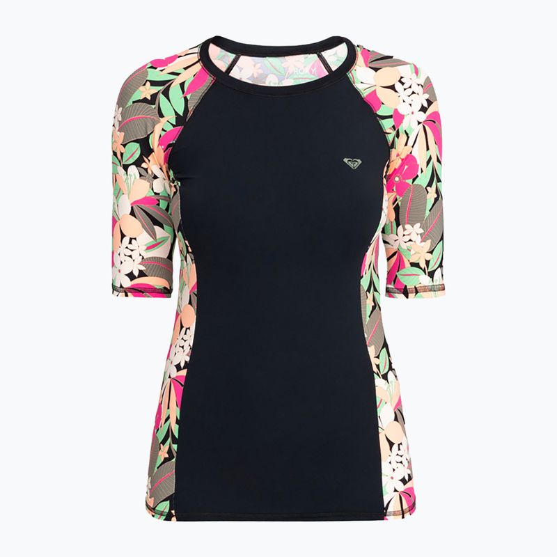 Дамска тениска за плуване ROXY Lycra Printed anthracite palm song s 6