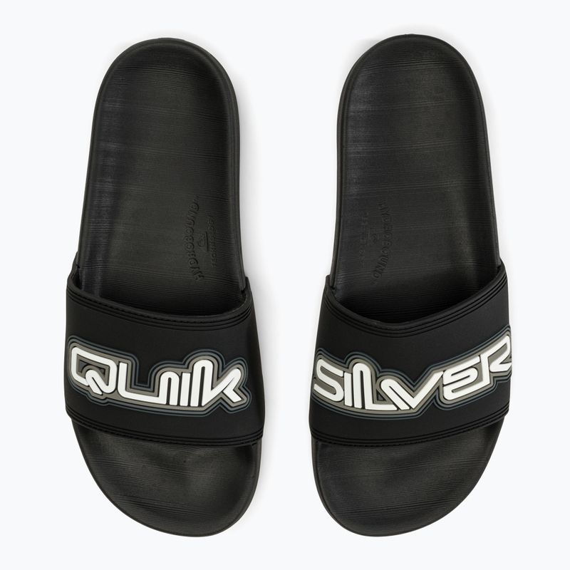 Мъжки чехли Quiksilver Rivi Wordmark Slide II black 1 8