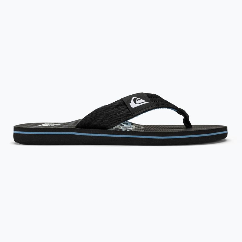 Мъжки джапанки Quiksilver Molokai Layback II black3 2