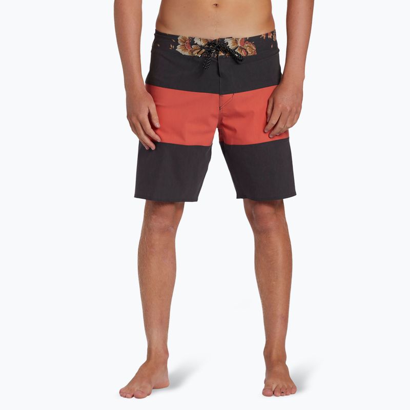 Мъжки шорти за плуване Billabong Tribong Pro washed red 3