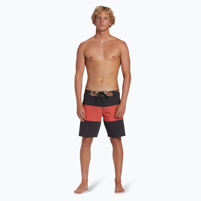 Мъжки шорти за плуване Billabong Tribong Pro washed red 4