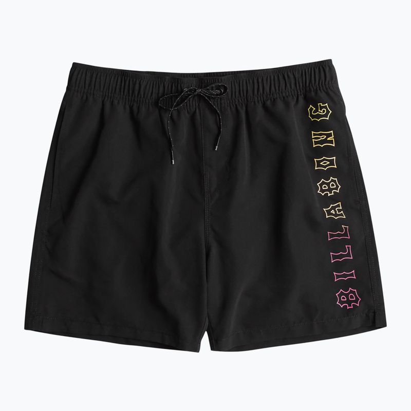Мъжки къси панталони за плуване Billabong All Day Heritage Layback 16" black