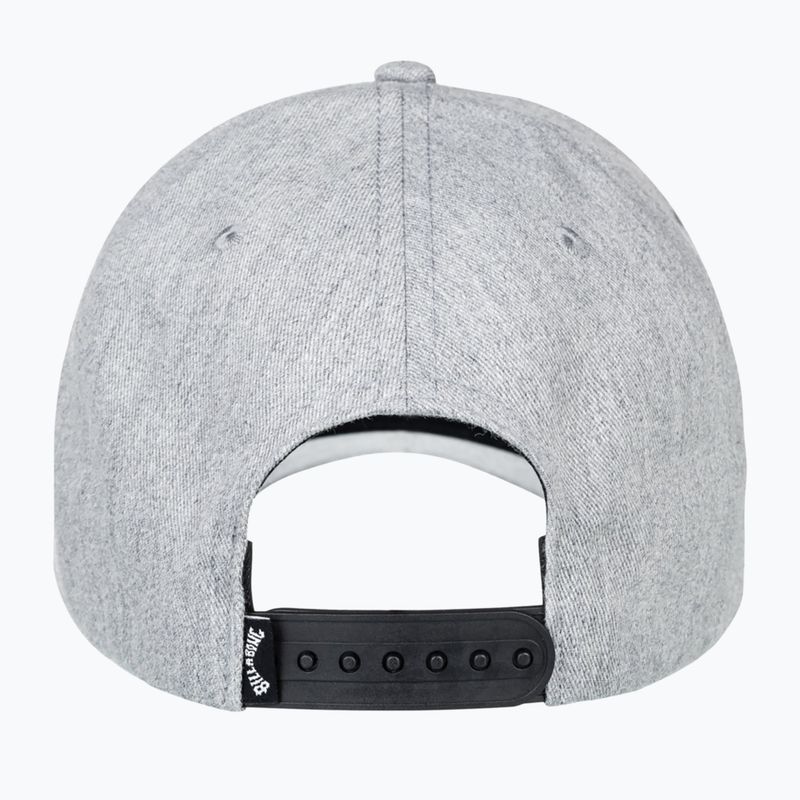 Мъжка шапка с козирка Billabong Arch Snapback grey heather 3