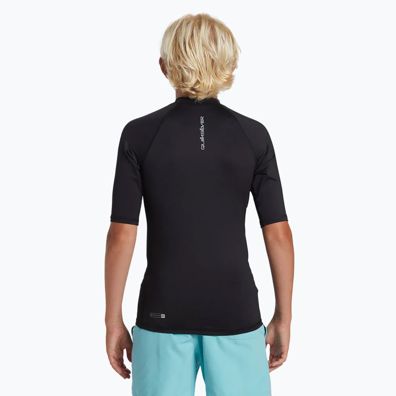 Детска тениска за плуване Quiksilver Everyday UPF50 black 2