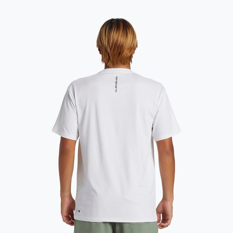 Quiksilver Мъжка тениска Everyday Surf бяла 2