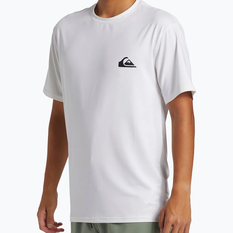 Quiksilver Мъжка тениска Everyday Surf бяла 4