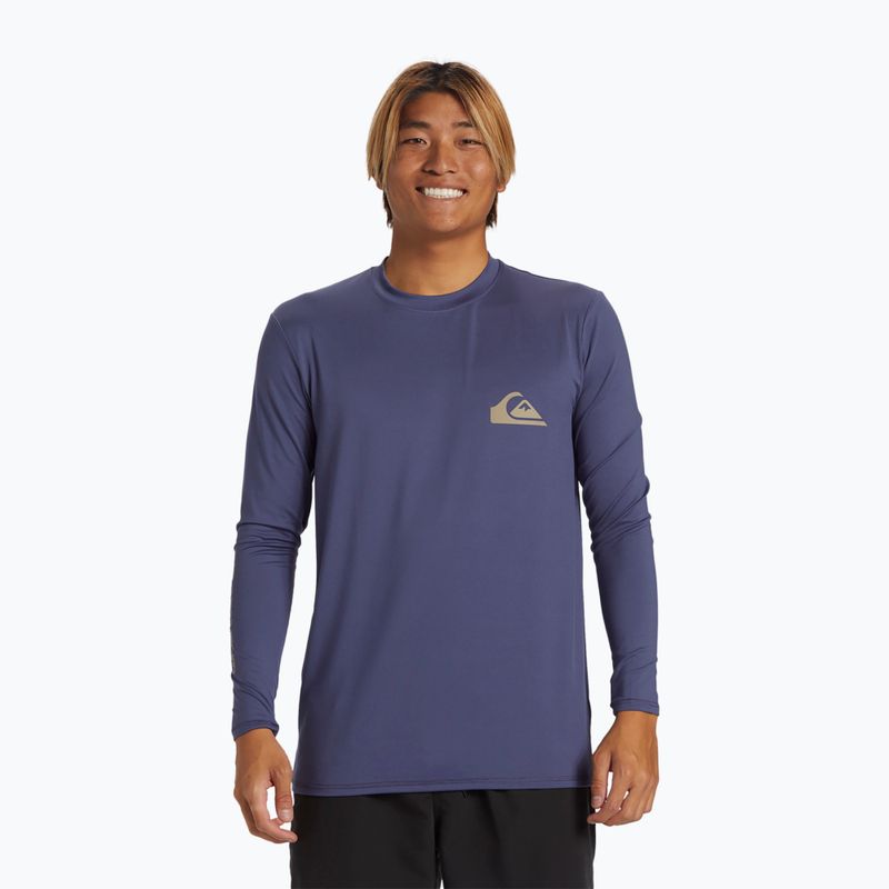 Quiksilver Everyday Surf Tee crown blue Дълъг ръкав за мъже