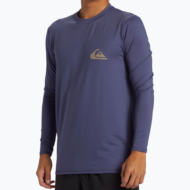 Мъжка блуза с дълъг ръкав Everyday Surf Tee crown blue Quiksilver 3