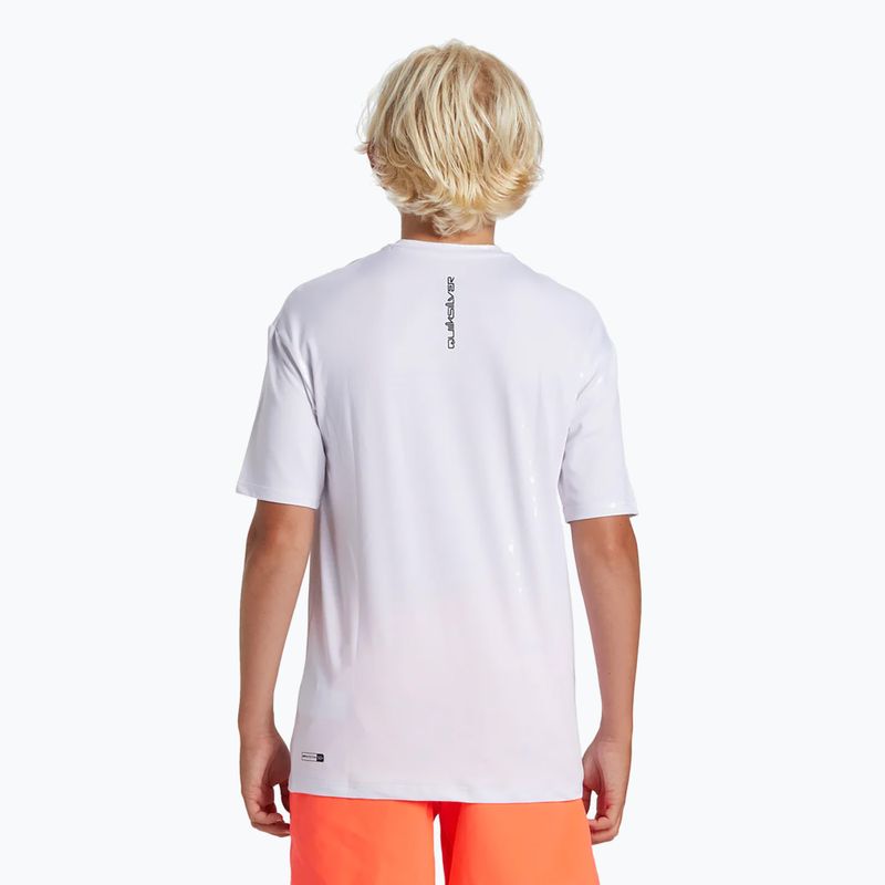 Детска тениска за плуване Quiksilver Everyday Surf Tee white 2