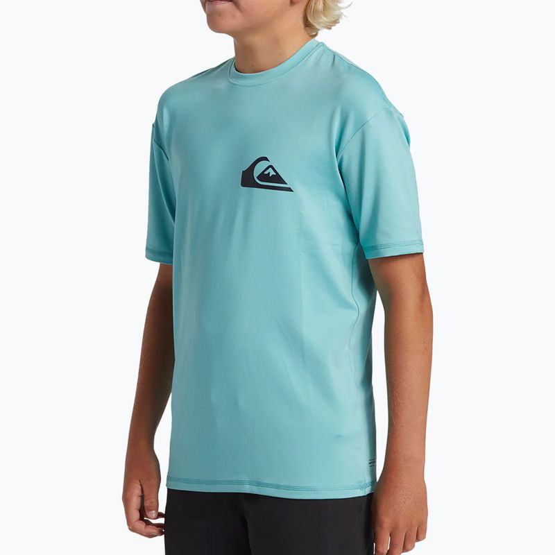 Детска тениска за плуване Quiksilver Everyday Surf Tee marine blue 4