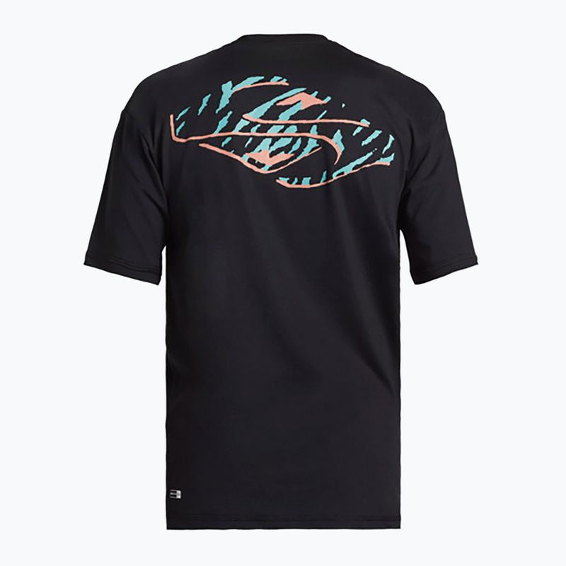 Детска тениска за плуване Quiksilver Everyday Surf Tee black/white 6