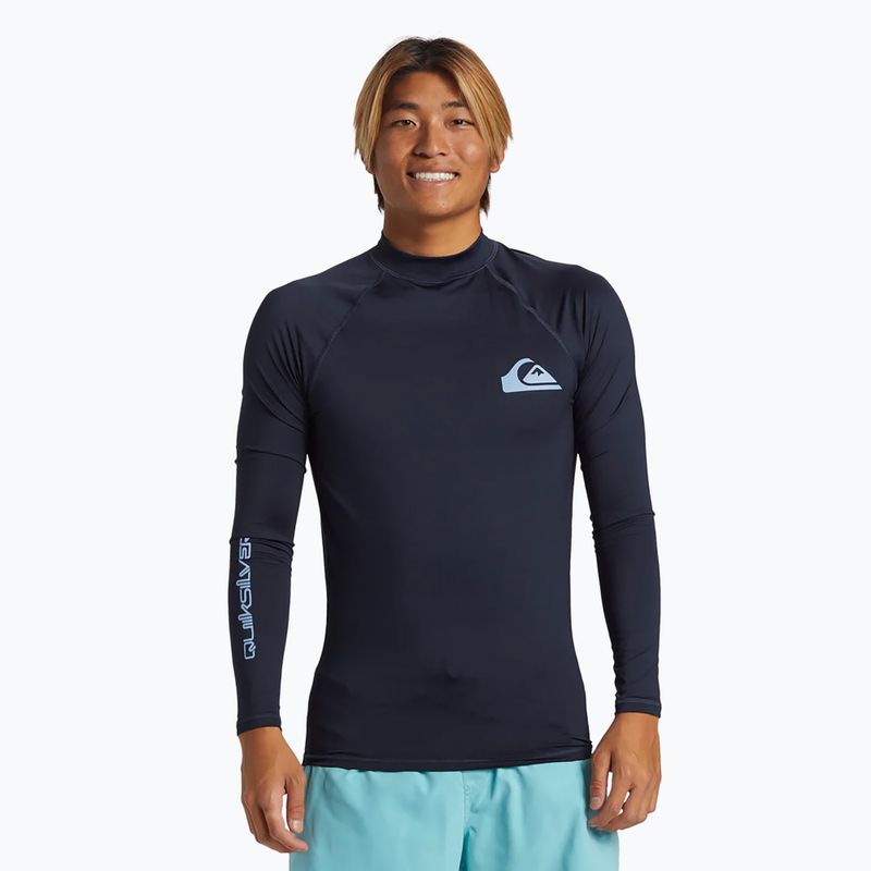 Мъжка блуза с дълъг ръкав за плуване Quiksilver Everyday UPF50 dark navy