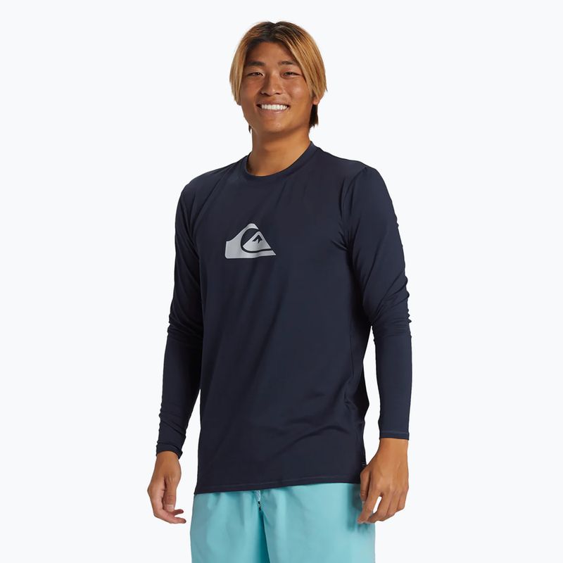 Мъжка тениска за плуване с дълъг ръкав Quiksilver Everyday Surf Tee dark navy 2