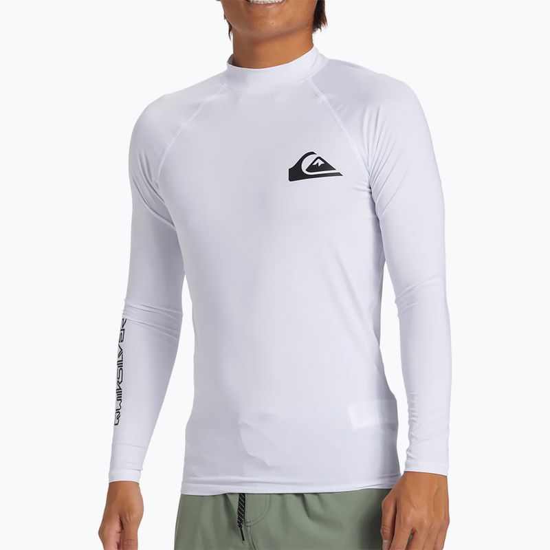 Мъжка блуза с дълъг ръкав за плуване Quiksilver Everyday UPF50 white 4