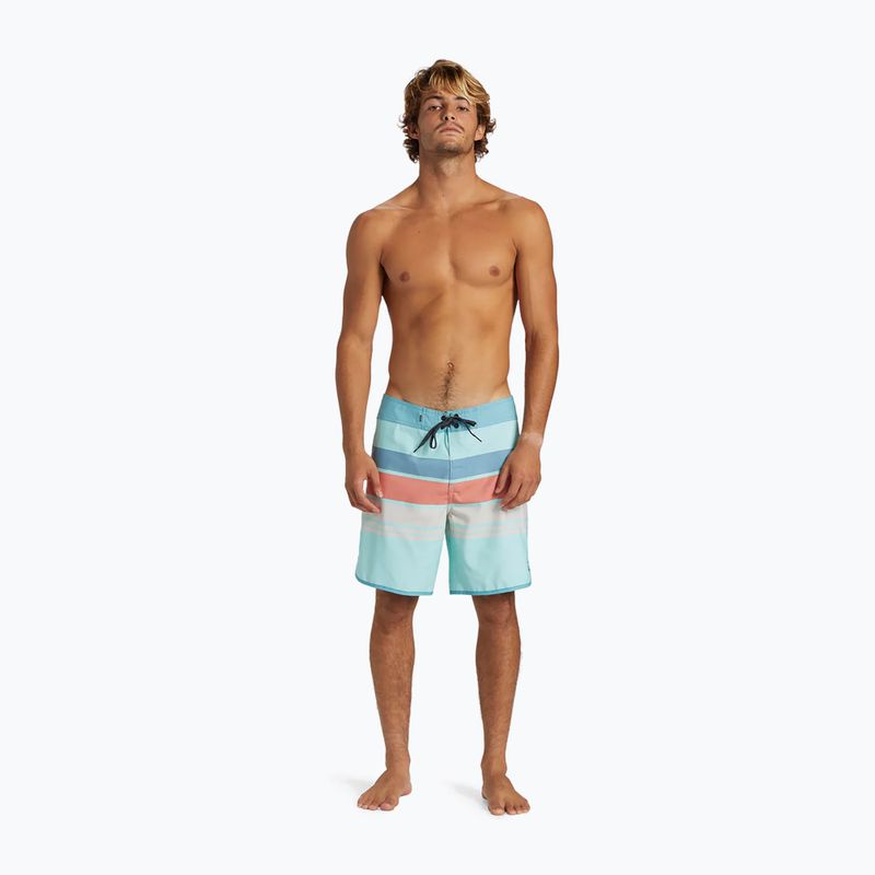 Мъжки шорти за плуване Quiksilver Everyday Stripe 19 limpet shell 4