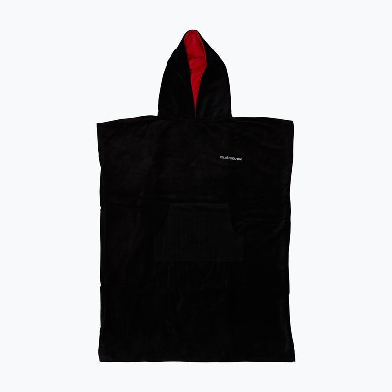 Мъжко пончо Quiksilver Hoody Towel black/jet black