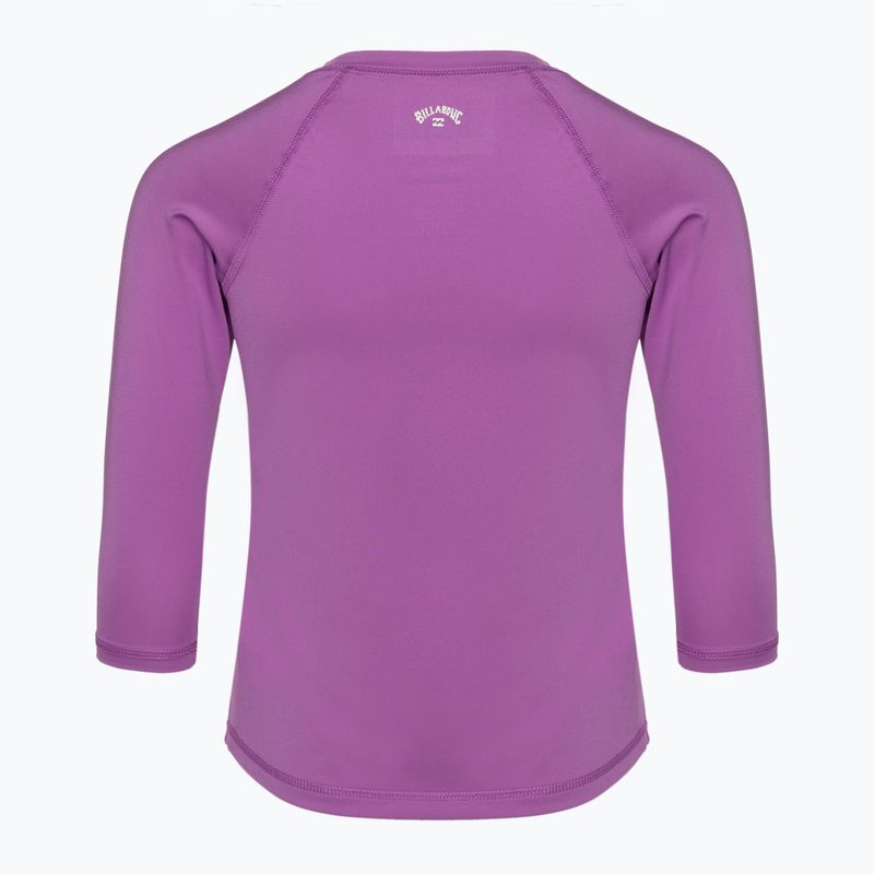 Детска тениска за плуване Billabong Surf Dayz bright orchid 2