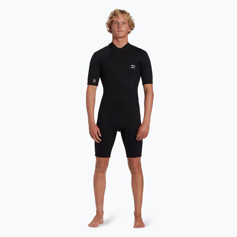 Мъжки неопренов костюм за плуване Billabong 2/2 mm Foil FL Spring black 2