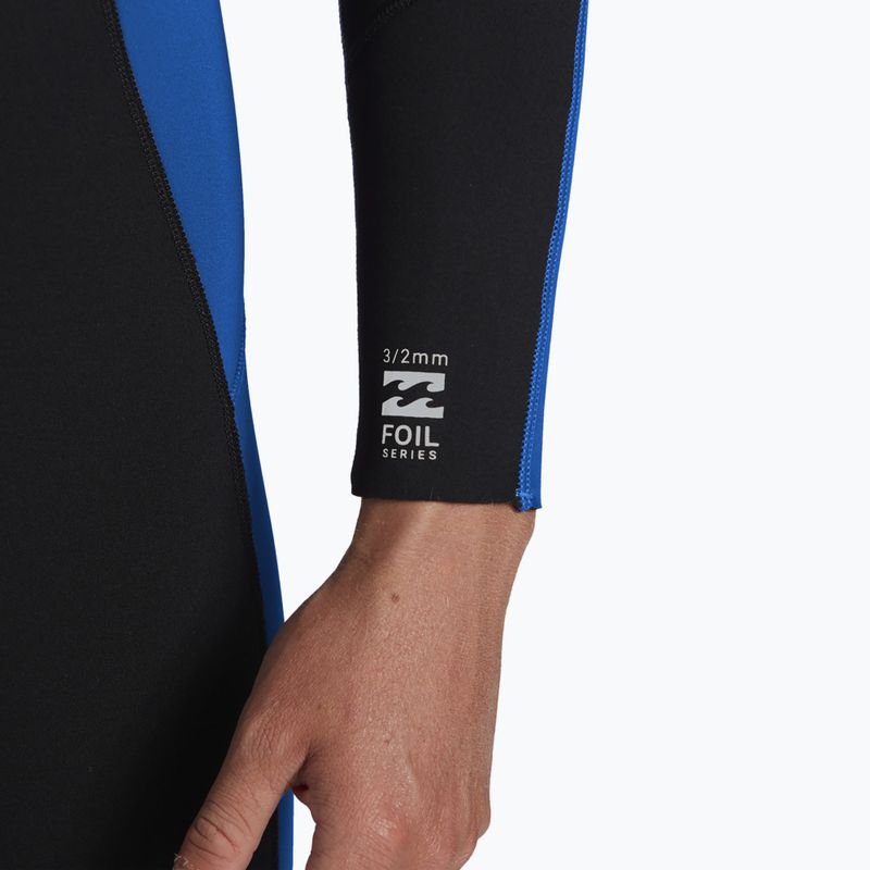 Мъжки неопренов костюм за плуване Billabong 3/2 Foil BZ FL mid blue 5