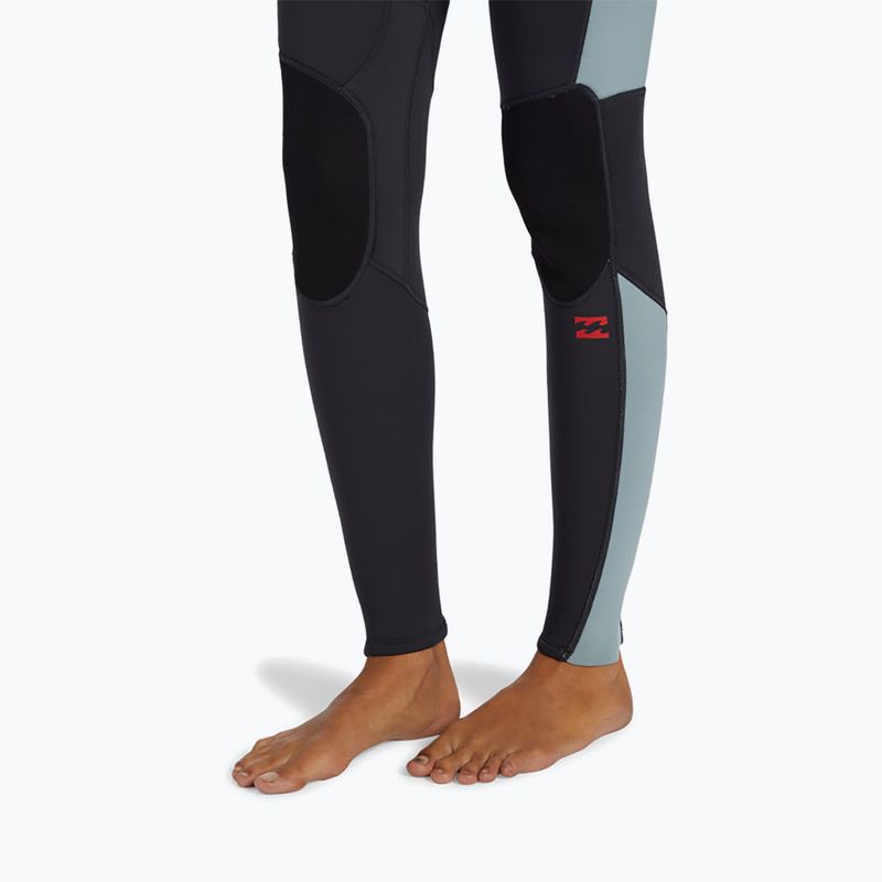 Дамски неопренов костюм за плуване Billabong 3/2 mm Foil Back Zip washed black 7